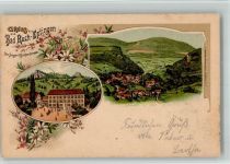 4458 Eptingen 1903 BOAKC Lithographie Gasthaus Bad Ruch Singer & Buchenhorner