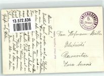 8215 Hallau Foto AK Kirche Hohlengasse Feldpost Infanterieschulen 5. Div.