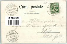 2024 St-Aubin NE 1899 Foto AK Bahnpost Zug 170 Nr. 2