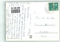 8462 Rheinau 1962 Foto AK Fliegeraufnahme