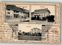 8320 Fehraltorf 1910 Foto AK Gebäude des Landw.Vereins Geschäft Pfarrhaus Schulhaus
