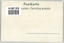 Lithographie Tracht Bündnermädchen Wappen