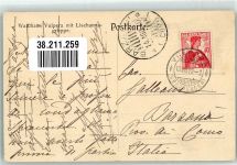 7552 Vulpera 1910 Foto AK Hotel Waldhaus Vulpera