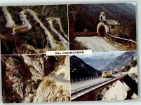 1997 Haute-Nendaz - Postauto Kapelle Passstrasse Ort lt. Stempel