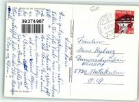 1997 Haute-Nendaz - Postauto Kapelle Passstrasse Ort lt. Stempel