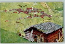 3961 Grimentz 1919 - sign. F. Portier Hütte