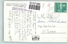 9621 Oberhelfenschwil 1963 Foto AK Ferienheim zur frohen Aussicht, Foto Gross Nr. 13007 AK