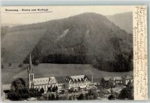 8374 Dussnang - Kirche Kurhaus Feldpost Überwachungsstelle Freiburg i B