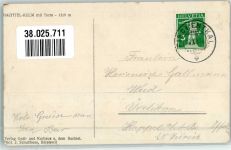 8340 Hinwil 1925 Foto AK Aussichtsturm Bachtel-Turm