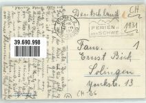 St Chrischona Foto AK Brüderhaus Foto Gaberell