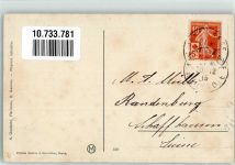 sign. A. Gautschi Paix, descend sur la terre WK I Helvetia 1915