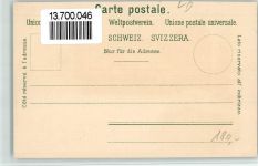 1863 Le Sépey Ormont-Dessous BOAKC Chalet Verlag Künzli Lithographie