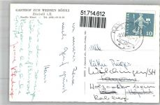 3532 Zäziwil - Gasthaus zum weissen Rössli Auto VW Käfer