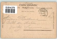 1903 - Glarner Trachtenfrau am Spinnrad