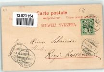 5610 Wohlen AG 1899 Lithographie / Mondschein Zwerge