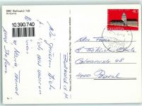 3997 Bellwald 1985 - Dorpartie Winter