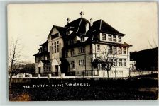 4133 Pratteln 1914 Privatfoto AK Neues Schulhaus