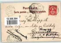 8268 Salenstein 1899 Lithographie Schloss Salenstein Arenenberg