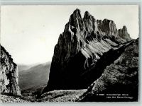 9058 Brülisau - Kreuzberge Blick von der Saxerlücke Berghaus Bollenwies