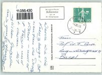 9058 Brülisau - Kreuzberge Blick von der Saxerlücke Berghaus Bollenwies