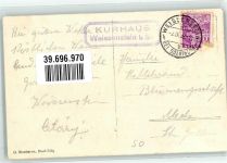 4515 Weissenstein b. Solothurn - Kurhaus Hüttenstempel