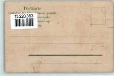 8000 Zürich Passepartout Prägedruck Poststrasse Wappen Lithographie