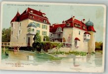 4103 Bottmingen Lithographie Schloss Bottmingen