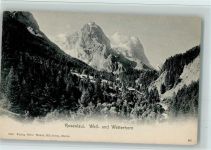 3860 Rosenlaui - Well- und Wetterhorn