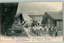 3864 Guttannen Foto AK Postkutsche