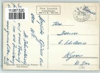 Furka - Furkablick mit Galenstock Feldpost