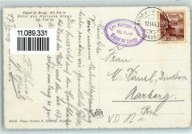 Signal-de-Bougy - Mt. Blanc et le Leman vus de la Terrasse de l'Hotel des Horizons Bleus