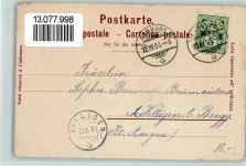 4663 Aarburg 1904 - Teilansicht, gute Erhaltung AK