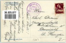 8496 Steg im Tösstal 1931 Foto AK Gasthaus Hörnli-Kulm
