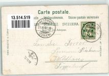 8620 Wetzikon ZH Lithographie Zürcher Kantonal Turnfest 1902 Turner Wappen