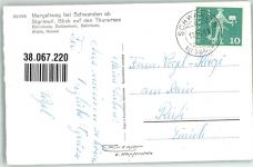 3657 Schwanden Sigriswil 1961 Foto AK Mageliweg Thunersee