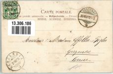 1304 Cossonay-Ville 1900 Foto AK Hotel d´Angelterre