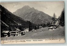 Champex 1912 - Clocher d Arpette