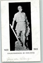 Vögelinsegg 1906 Gebrauchsspuren Denkmal 1403- 1903