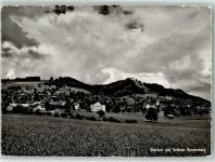 9507 Stettfurt 1958 Foto AK Schloss Sonnenberg Luftpost