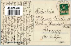 4663 Aarburg 1930 Foto AK Schloss Kirche Partie an der Aare