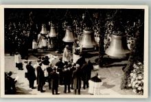 9000 St. Gallen S. Gallo Foto AK Kirchen- Glocken Weihe Ort handschriftlich