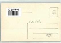 9000 St. Gallen S. Gallo Foto AK Kirchen- Glocken Weihe Ort handschriftlich