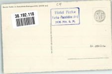 Furka Foto AK Omnibus Hotel Furka