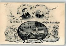 6263 Richenthal 1920 Foto AK Pfarrer Kneipp Dir. V.Blum Kurhaus Wasserheilanstalt