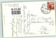 3996 Binn 1945 Foto AK Hotel Ofenhorn