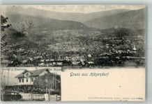 4614 Hägendorf 1903 Foto AK Bahnpost Zug 1439 Gasthaus zur Eisenbahn