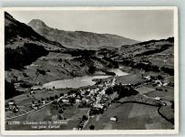 1637 Charmey Gruyère Foto AK Fliegeraufnahme