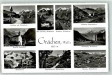 3925 Grächen - Kreuz Kapelle Bietschhorn