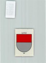 1095 Lutry - Vignette Wappen Kaffee Hag ca 1920-1940