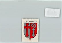 8280 Kreuzlingen - Vignette Wappen Kaffee Hag ca 1920-1940